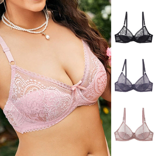 Sexy Bügel-BH aus transparenter Spitze