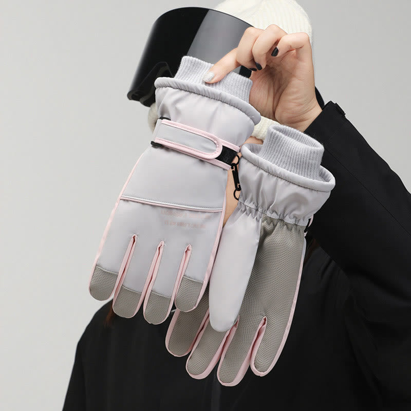 Wasserdichte Touchscreen-Skihandschuhe