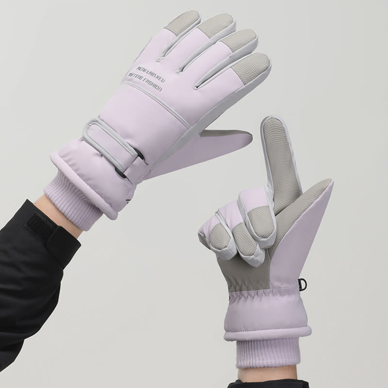 Wasserdichte Touchscreen-Skihandschuhe