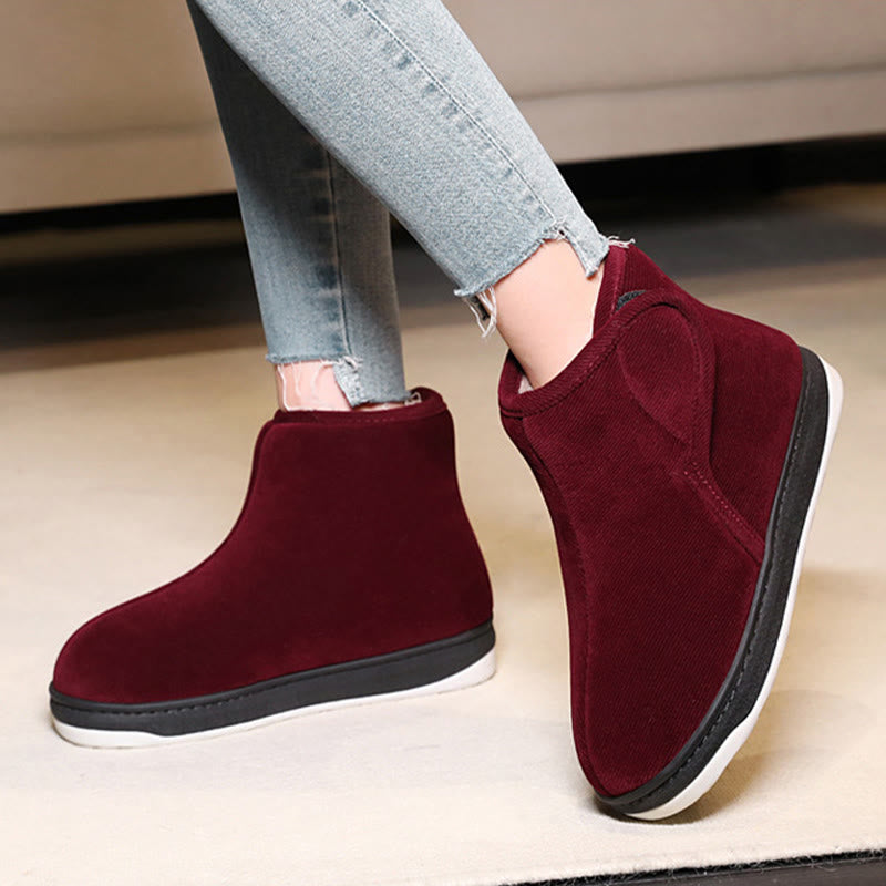 Weiche, warme Diabetiker-Hausschuhe in Übergröße - image 6