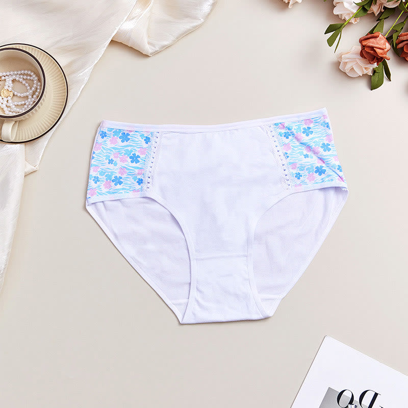 Slips mit hohem Bund und seitlichem Aufdruck in Übergröße (3er-Pack)