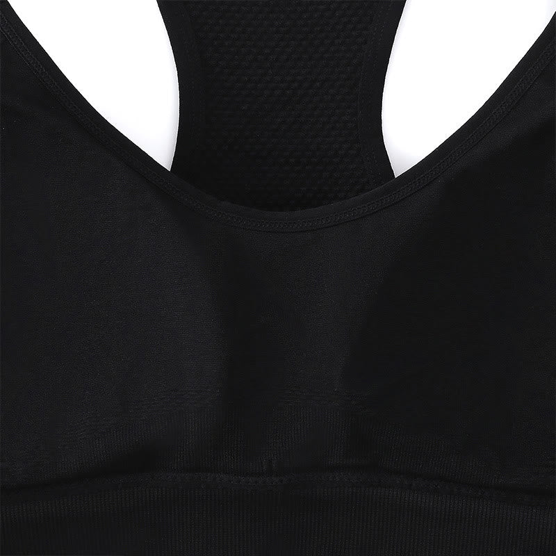 Nahtloser, elastischer, einteiliger, atmungsaktiver, bügelloser BH in Übergröße