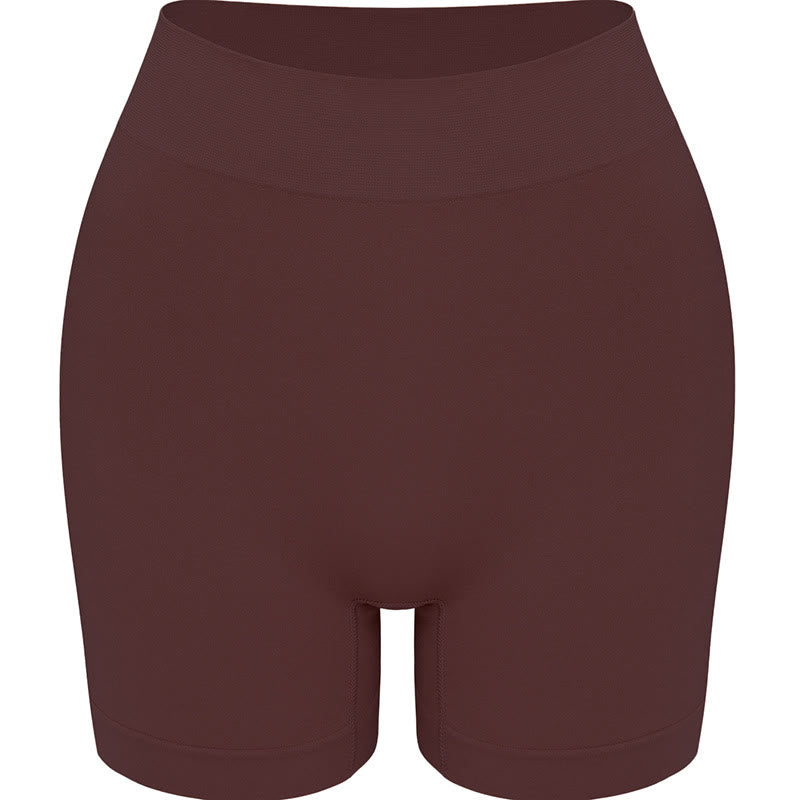Nahtlose, atmungsaktive, körperformende Sicherheitshose mit hoher Taille (3er-Pack)
