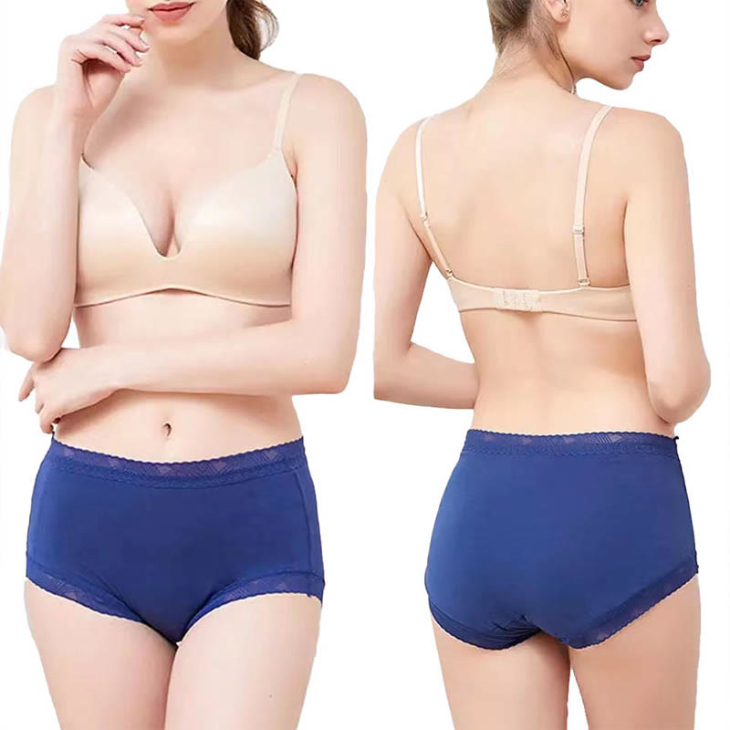 Einfache Baumwollhöschen mit hoher Taille in Übergröße (3er-Pack)