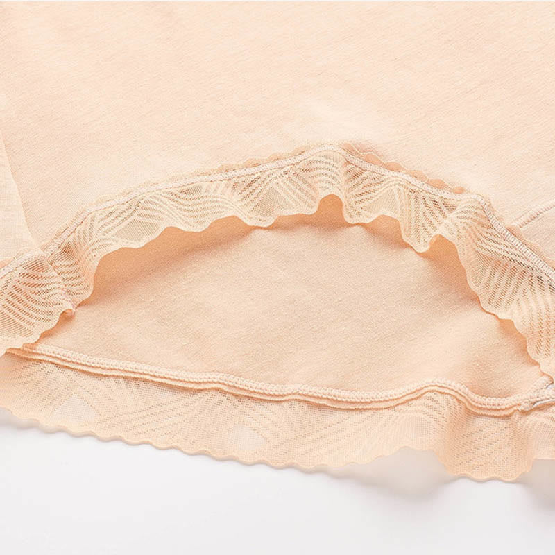 Einfache Baumwollhöschen mit hoher Taille in Übergröße (3er-Pack)