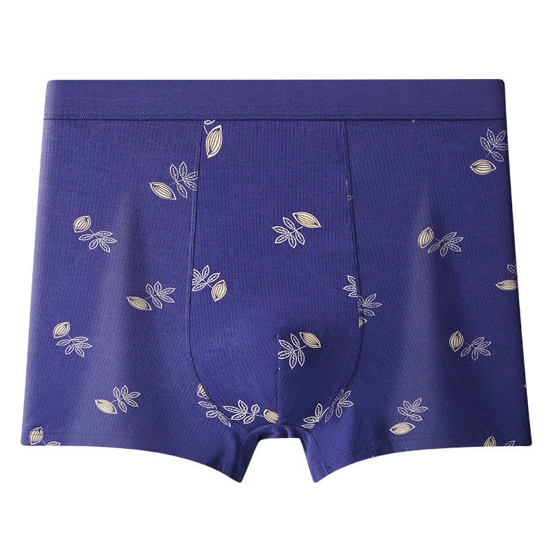 Lockere Boxershorts mit hoher Taille und Aufdruck in Übergröße (2er-Pack)