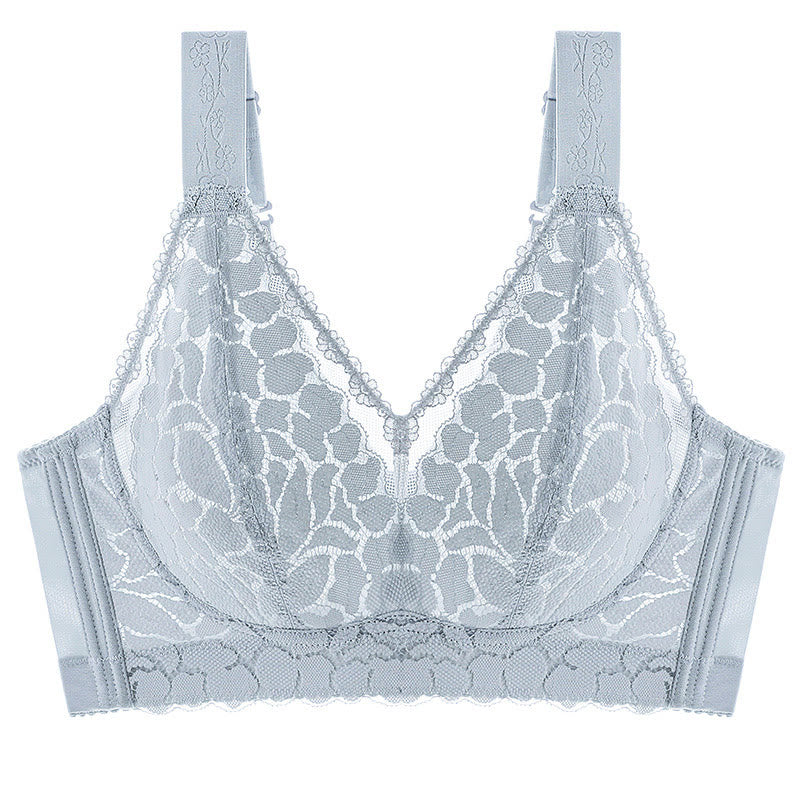 Ultradünner Push-up-BH aus Spitze ohne Bügel