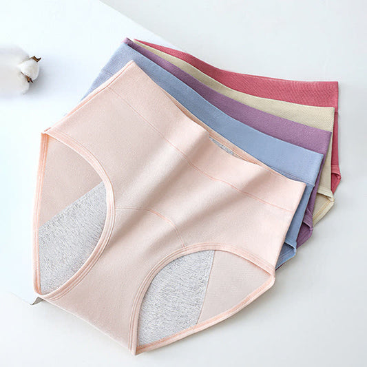 Nahtlose Menstruationshöschen mit hoher Taille in Übergröße (3er-Pack)