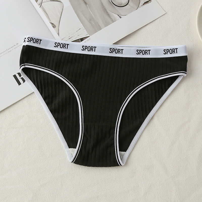 Atmungsaktive Baumwoll-Slips mit mittlerer Leibhöhe in Übergröße (3er-Pack)