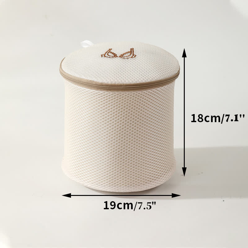Maschinenwaschbarer Wäschesack aus Netzgewebe für BHs mit Anti-Deformation - Aprikose - image 11