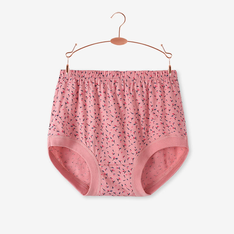 Höschen mit kleinem Blumenmuster in Übergröße (3er-Pack)
