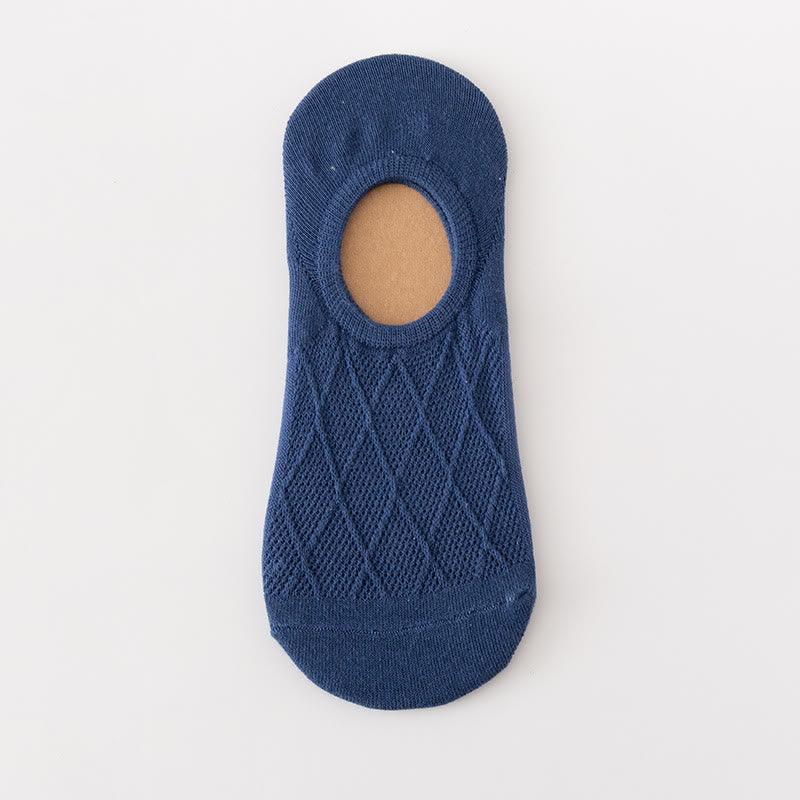 Weiche, unsichtbare Mesh-Socken in Übergröße (5 Paar)