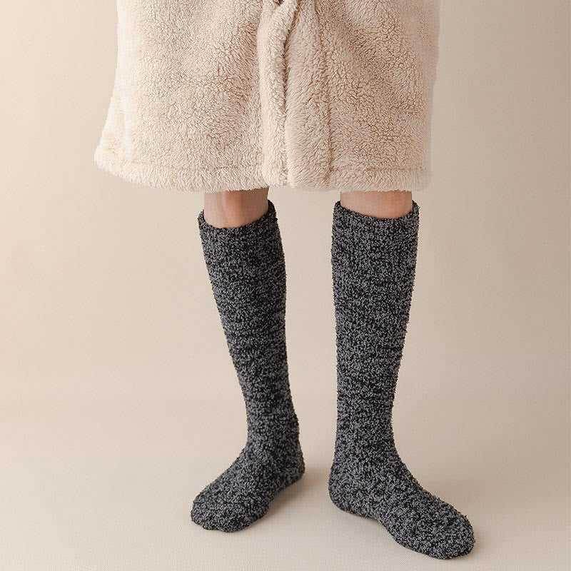 Verdickende Kniestrümpfe in Übergröße (3 Paar) - image 2