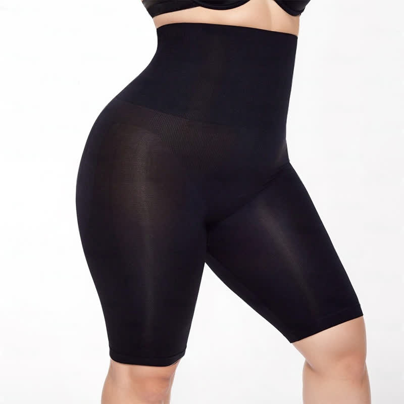 Bauchweg-Hose mit hoher Taille in Übergröße
