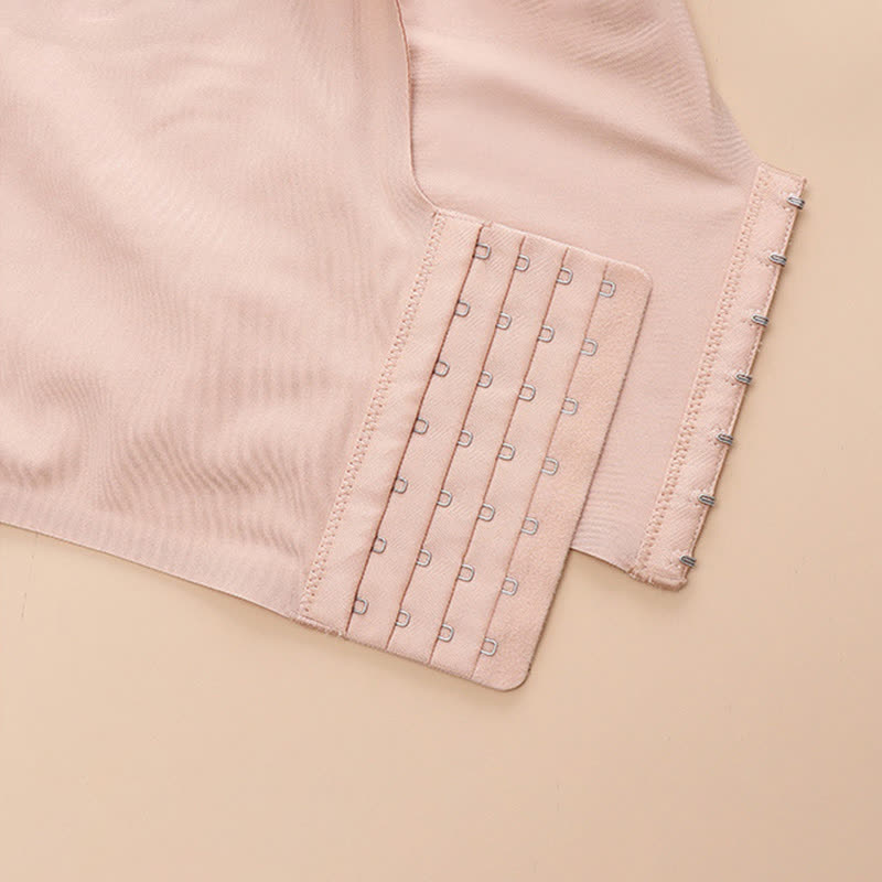 Plus Size Buchstaben Schöner Rücken Sexy Push-Up-BH ohne Bügel