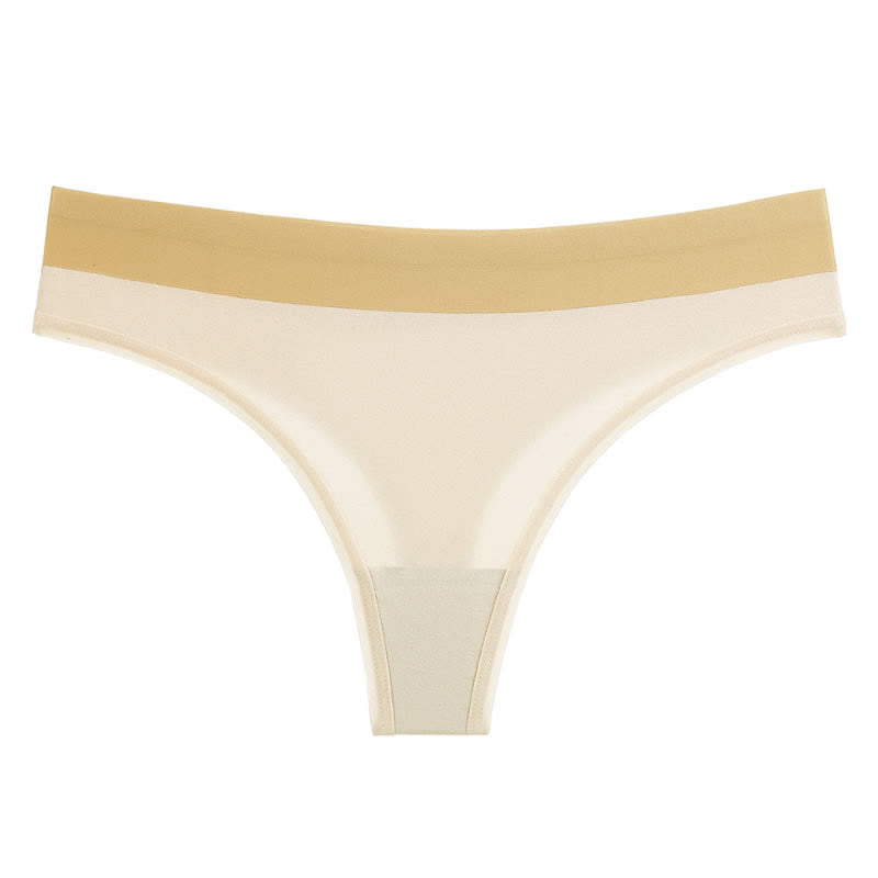 Hochelastischer nahtloser Sport-String aus Modal (3er-Pack)