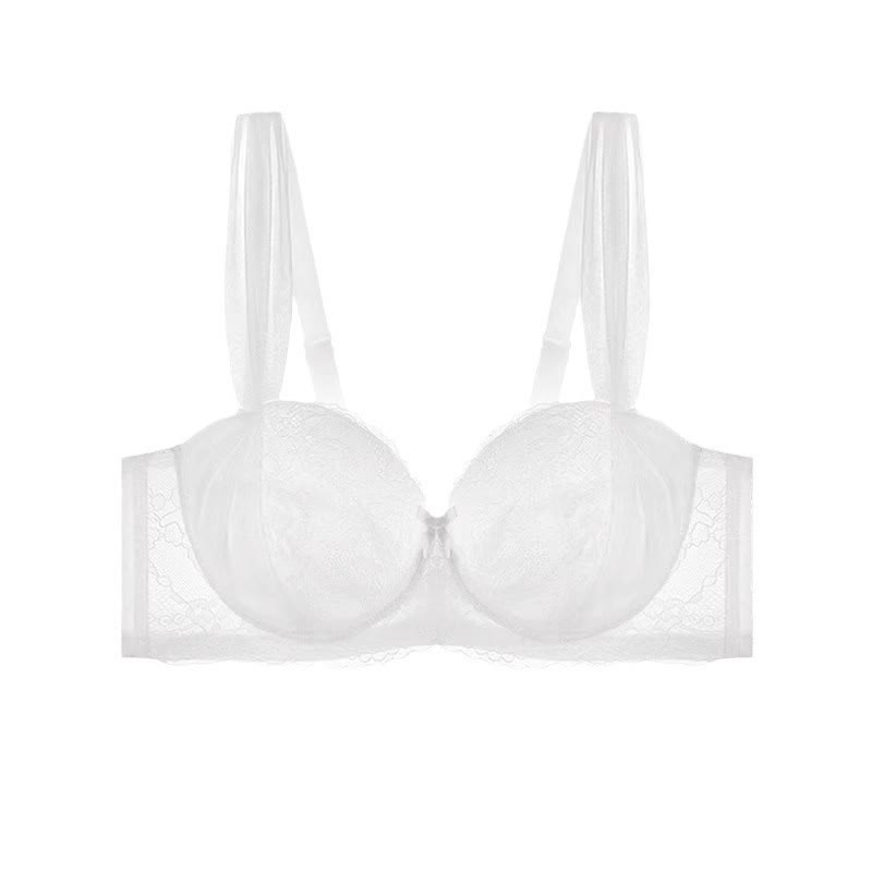 Dünner Minimizer-Push-Up-Bügel-BH aus Spitze