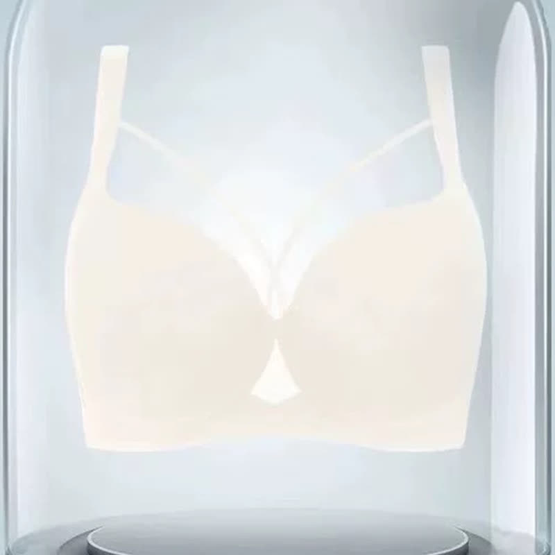 Sexy nahtloser Push-Up-Bügel-BH mit Kreuz