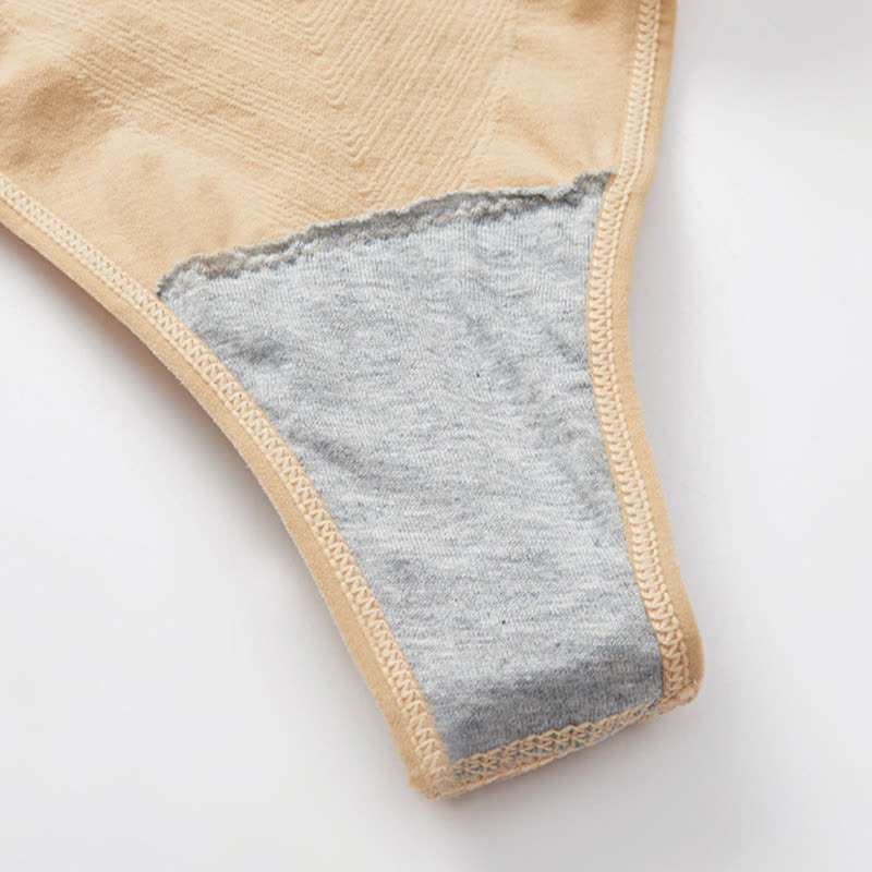 Figurformender Tanga mit hoher Taille in Übergröße