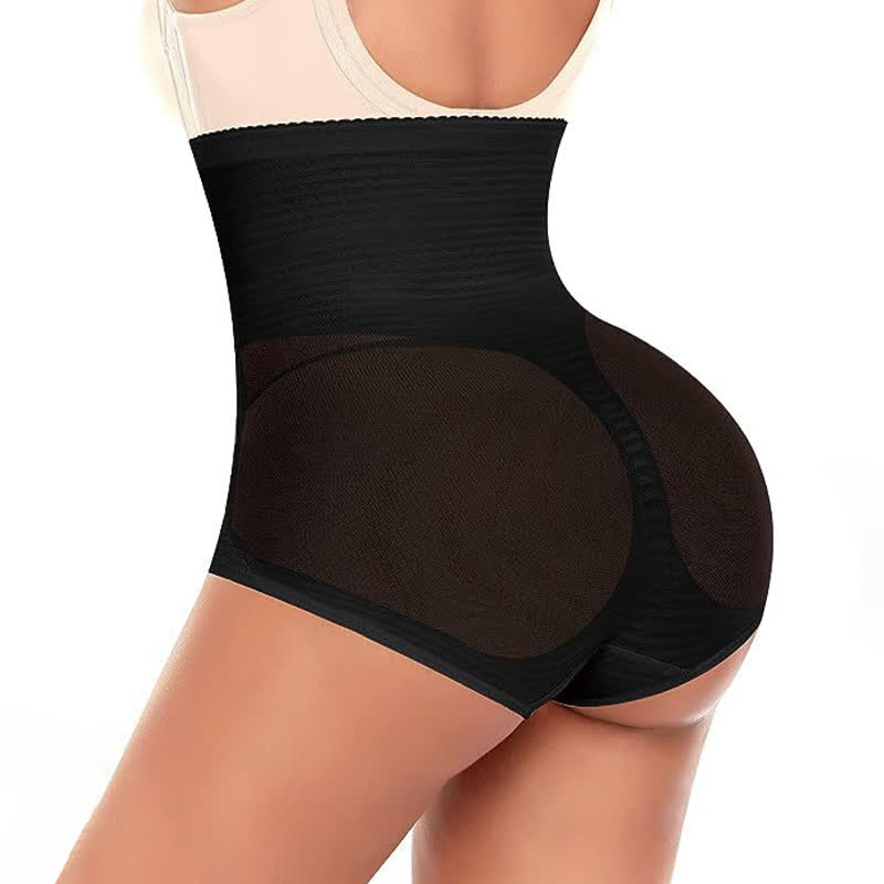 Hüfthebende und bauchstraffende Formhose mit hoher Taille