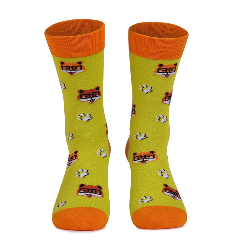 Viertelsocken der Katzen-Hunde-Serie in Übergröße (4 Paar) - image 16