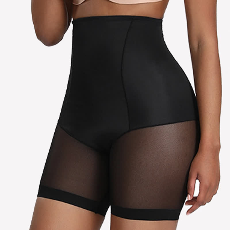 Dünne, atmungsaktive Shape-Shorts aus Mesh