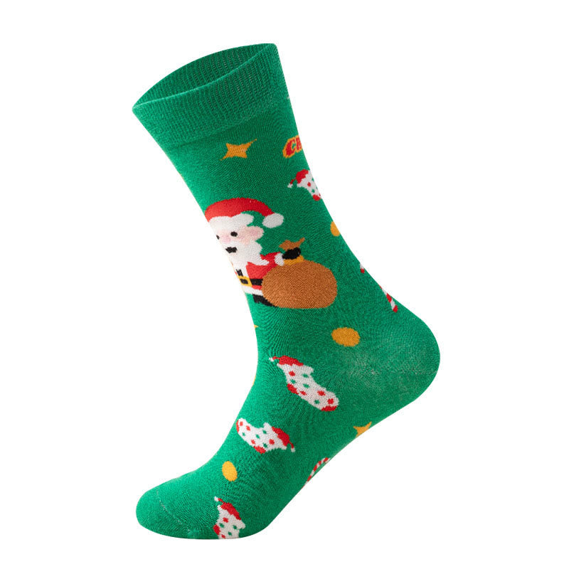 Grüne Weihnachtsviertelsocken in Übergröße (3 Paar) - image 11