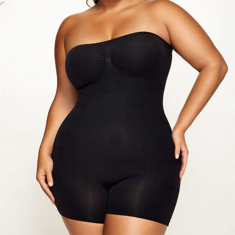 Einteiliger trägerloser Shapewear-Body