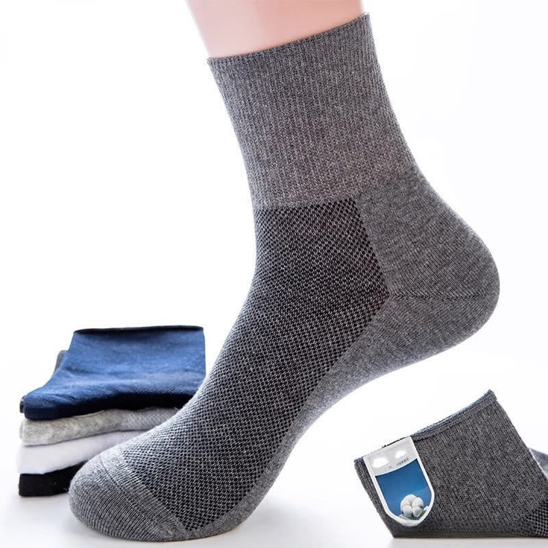 Elegante, einfarbige Viertelsocken in Übergröße (8 Paar)