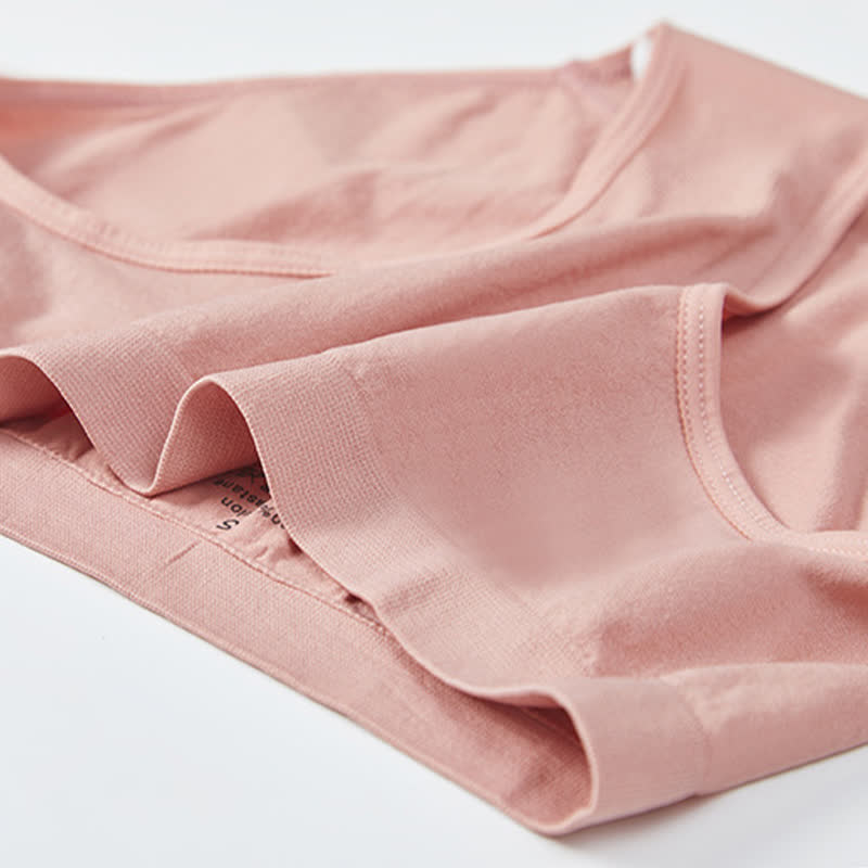Mittelhoher, hochelastischer Basic-Slip in Volltonfarbe (3er-Pack)