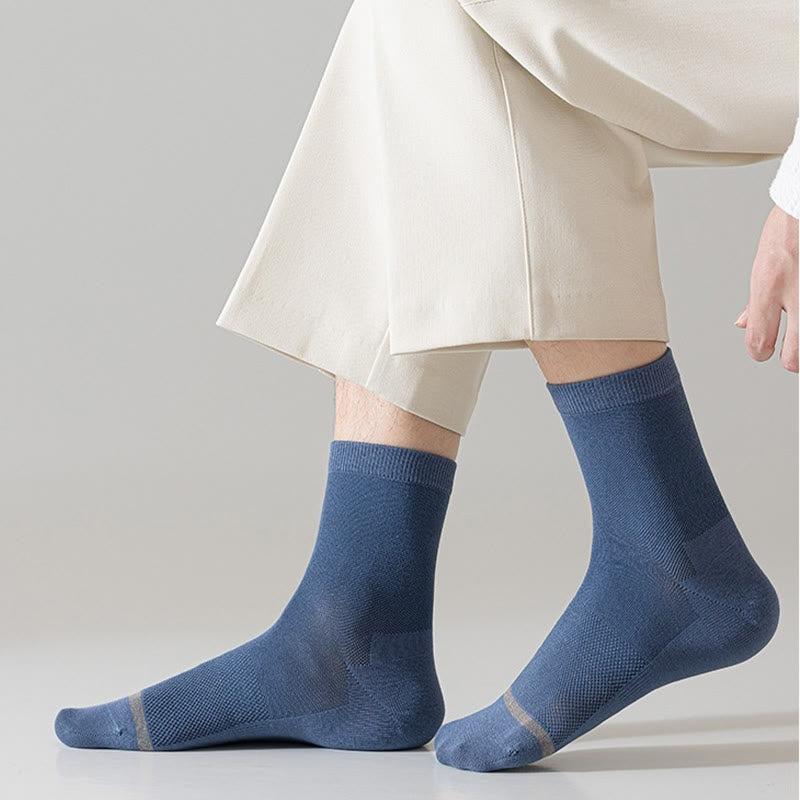 Viertelsocken im Business-Stil in Übergröße (5 Paar)