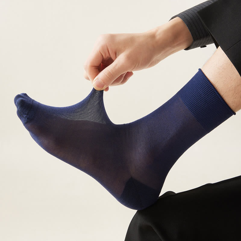 Transparente Viertelsocken in Übergröße (5 Paar)