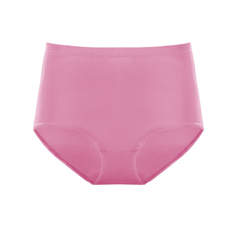 Nahtlose Slips mit hoher Taille und atmungsaktiver Baumwolle (3er-Pack)