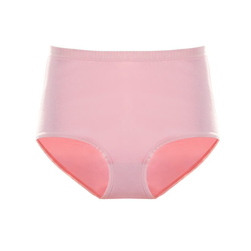 Nahtlose Slips mit hoher Taille und atmungsaktiver Baumwolle (3er-Pack)