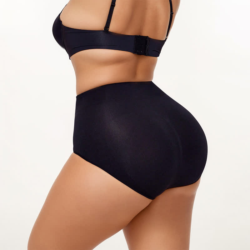 Bequemer, bauchwegformender Slip mit hoher Taille