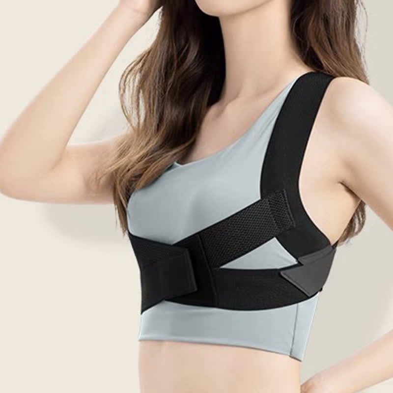 Atmungsaktive Fitness-Schulterstütze zur Rückenkorrektur (3er-Pack)
