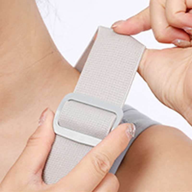 Graue verstellbare Rippenfixierungsorthese
