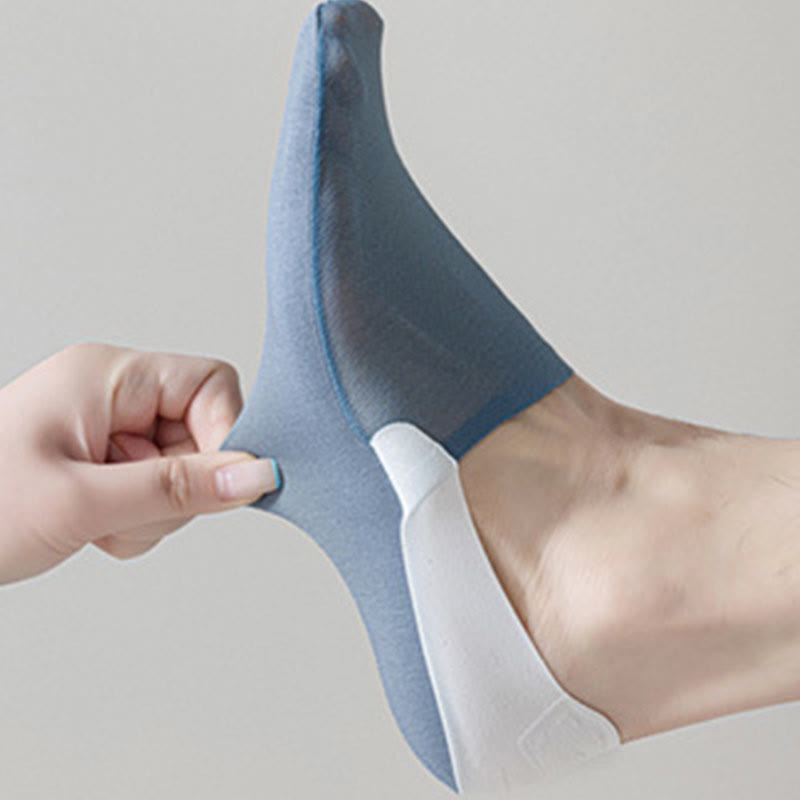 Weiche, glatte Füßlinge in Übergröße (7 Paar)