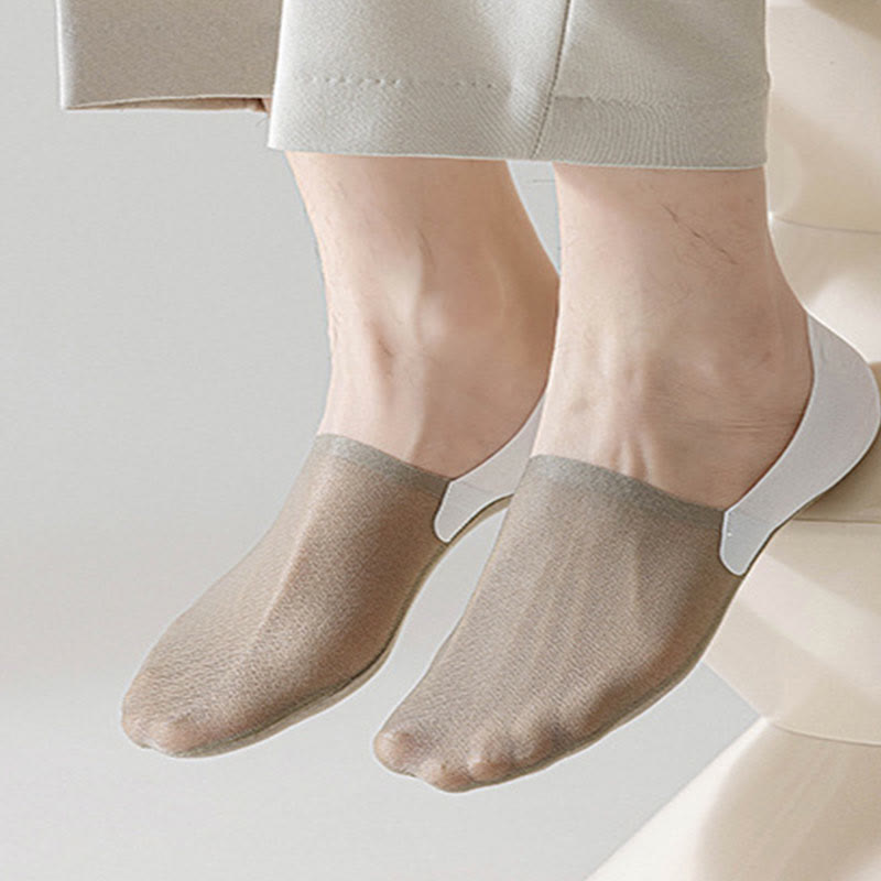 Weiche, glatte Füßlinge in Übergröße (7 Paar)