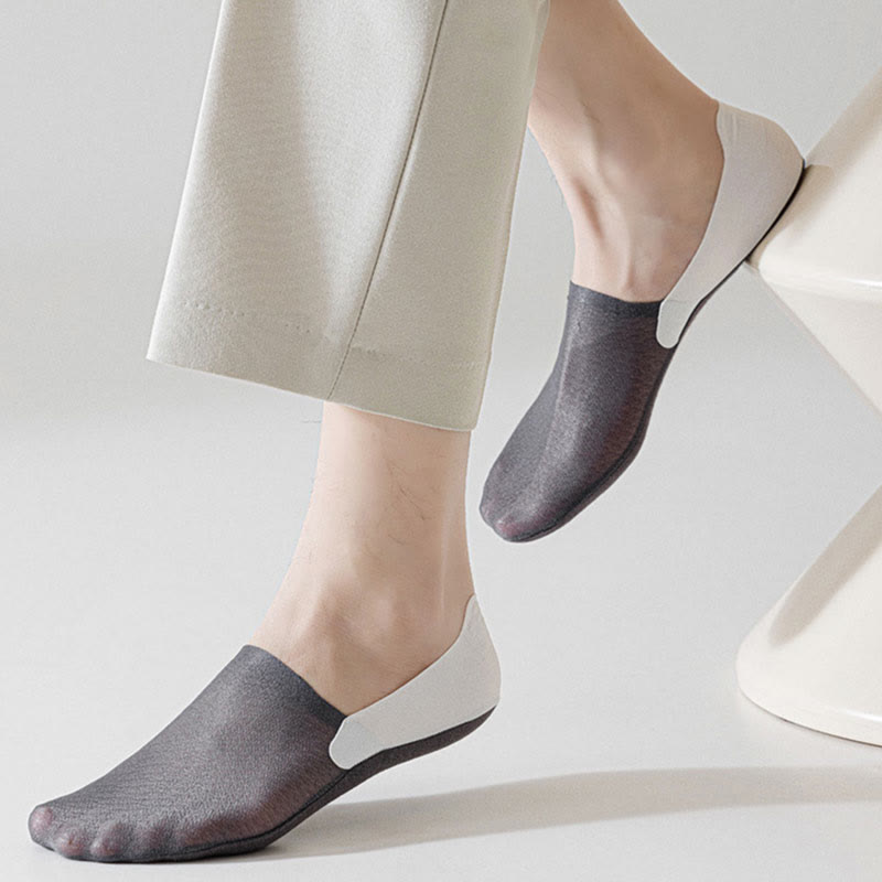 Weiche, glatte Füßlinge in Übergröße (7 Paar)