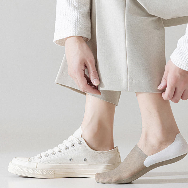 Weiche, glatte Füßlinge in Übergröße (7 Paar)