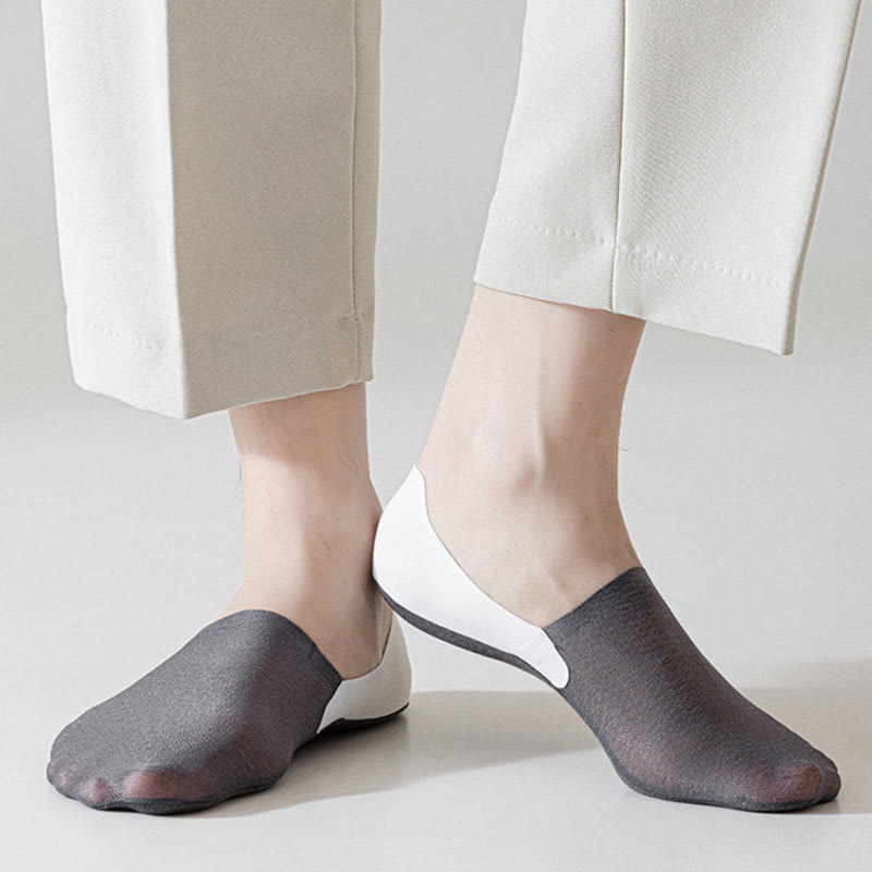 Weiche, glatte Füßlinge in Übergröße (7 Paar)