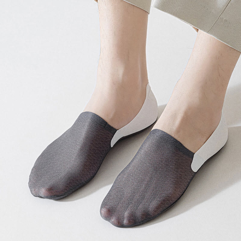 Weiche, glatte Füßlinge in Übergröße (7 Paar)