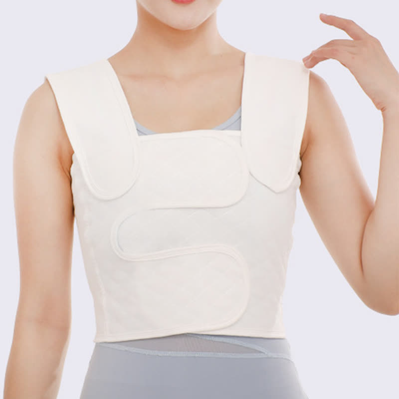 Bequeme elastische Brust-Rippen-Fixierungsorthese