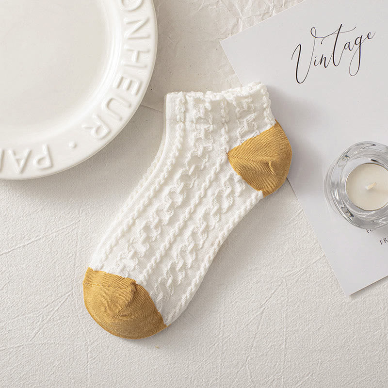 Söckchen mit Waldblumenmotiv (8 Paar) - image 5