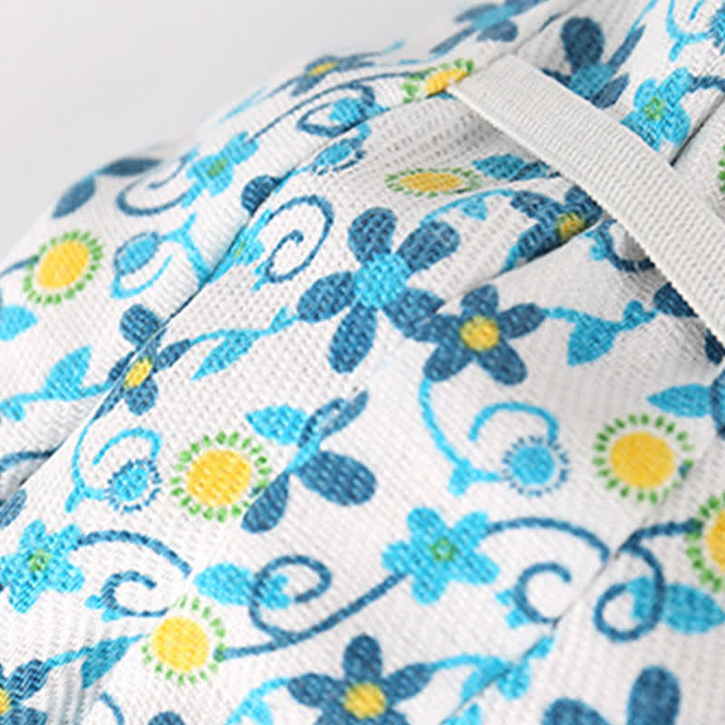 Strickhandschuhe zum Schutz des Gartens mit Blumenmuster (3 Paar) - image 5