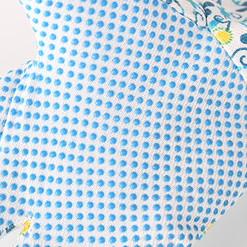 Strickhandschuhe zum Schutz des Gartens mit Blumenmuster (3 Paar) - image 6