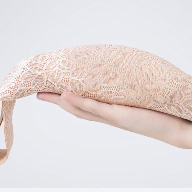 Jacquard-BH ohne Bügel mit Frontverschluss