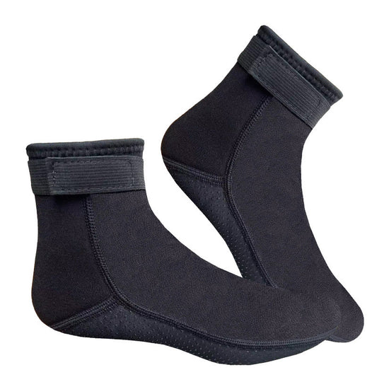 Rutschfeste Wassersocken in Übergröße - Schwarz - 2XL - image 1