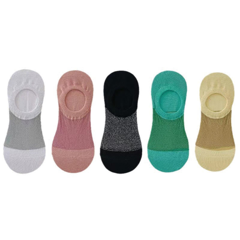 Dünne, luftige Mesh-Füßlinge (10 Paar)